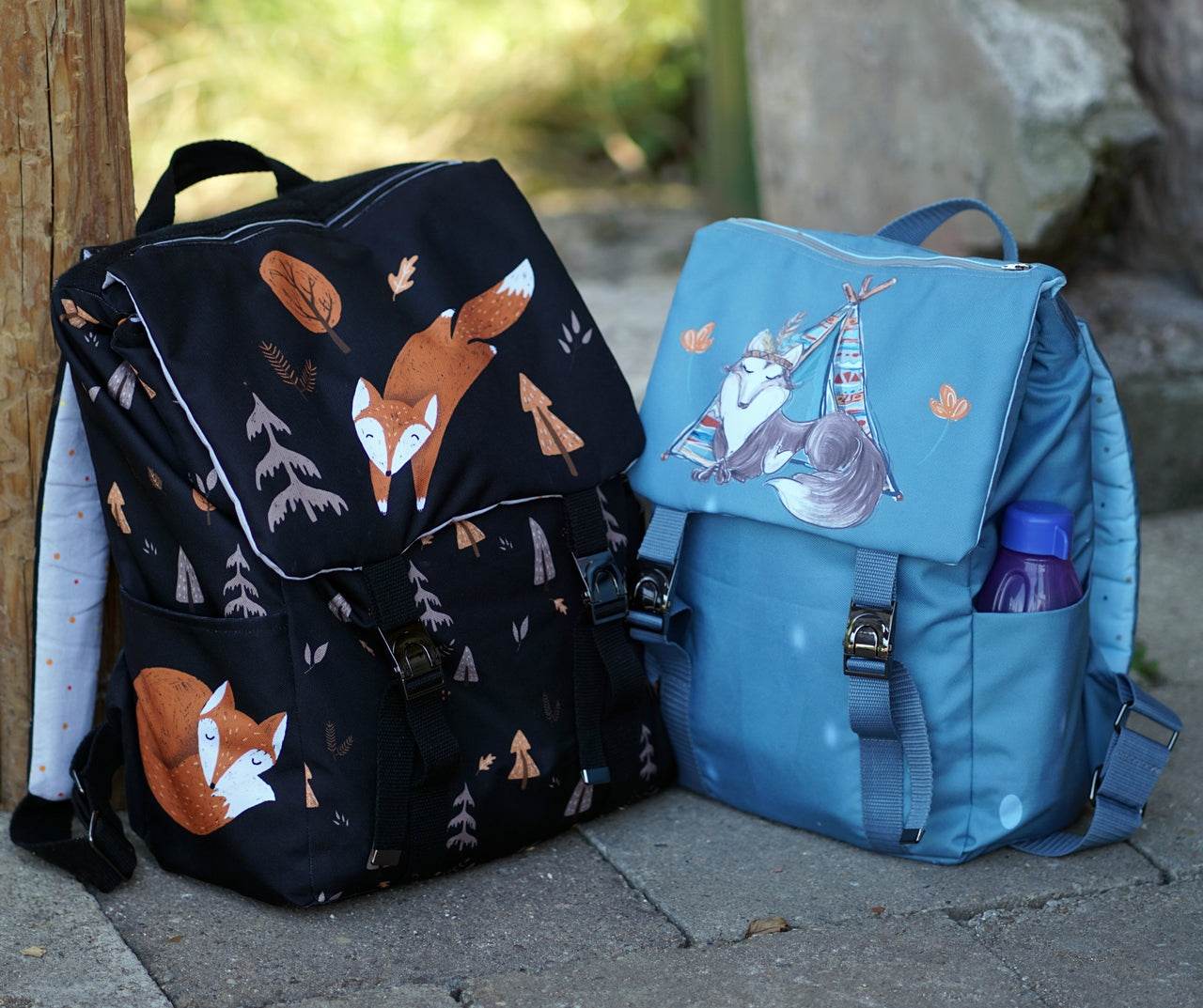 Rucksack in 3 Größen nähen - Sewando