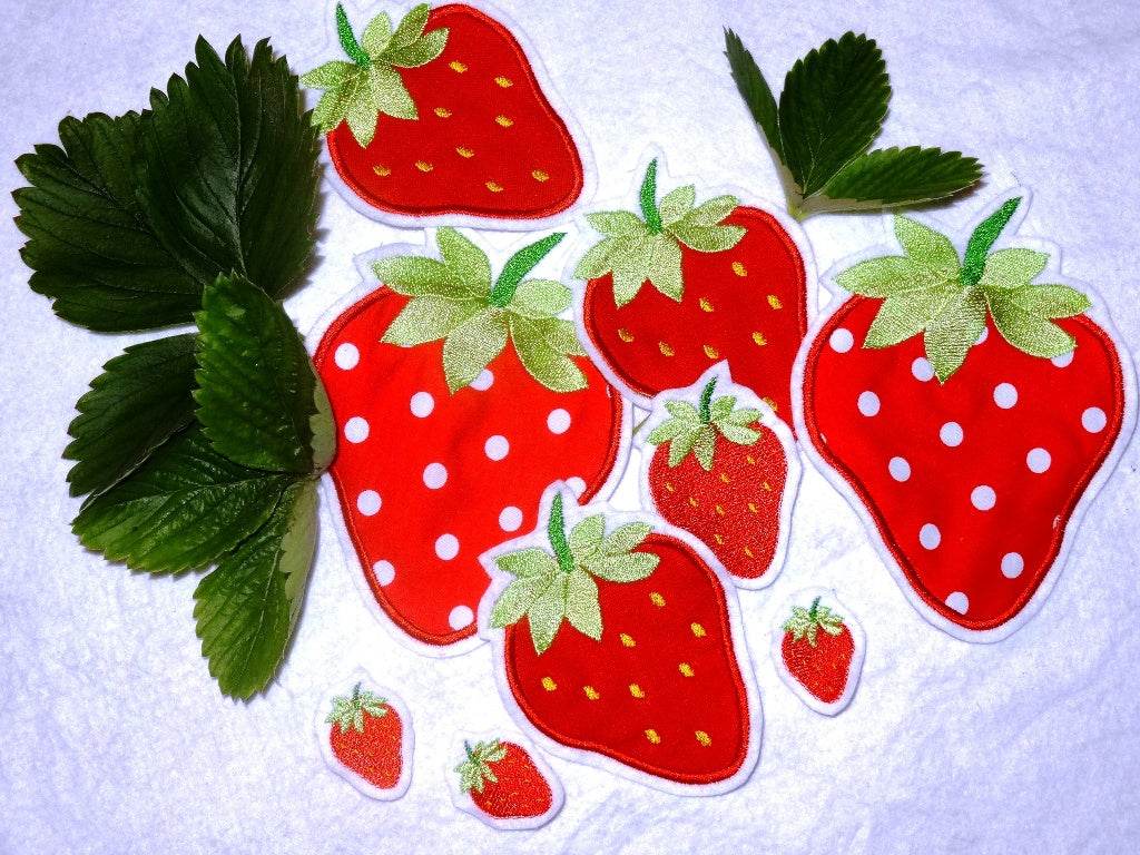 🍓 Stickdatei Erdbeere 🍓 - Sewando