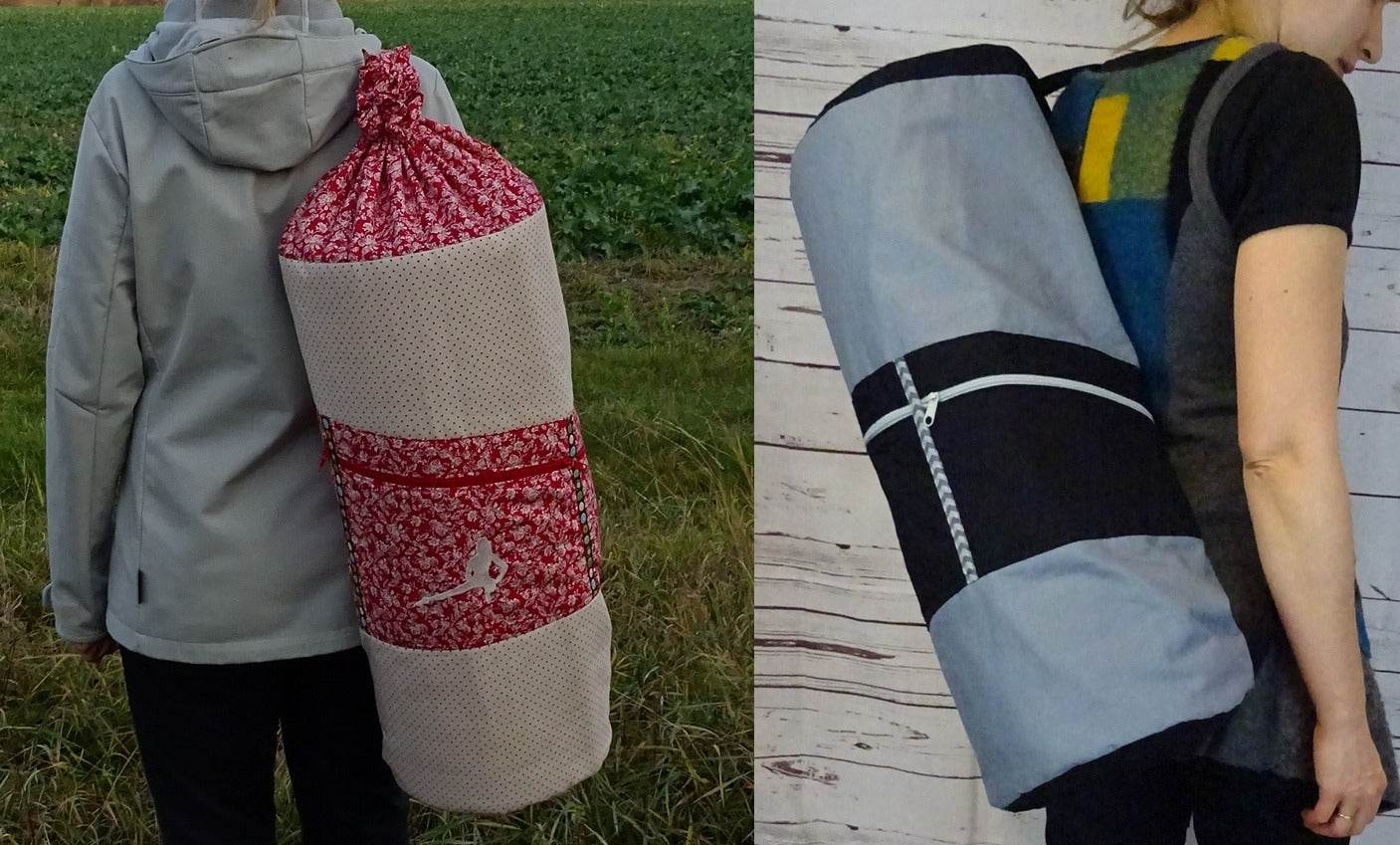 Schnittmuster Sporttasche für Gymnastik / Yoga Matte - Sewando