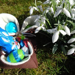 Eierkoerbchen Osterkoerbchen Hase nähen - Sewando