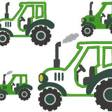 Traktor Stickdatei alle Größen inkl. Kissen ITH - Sewando