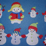 Schneemann Familie Stickdatei - Sewando