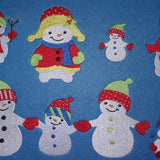 Schneemann Familie Stickdatei - Sewando