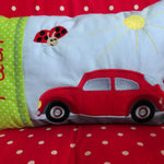 Auto Stickdatei inkl Kissen ITH - Sewando