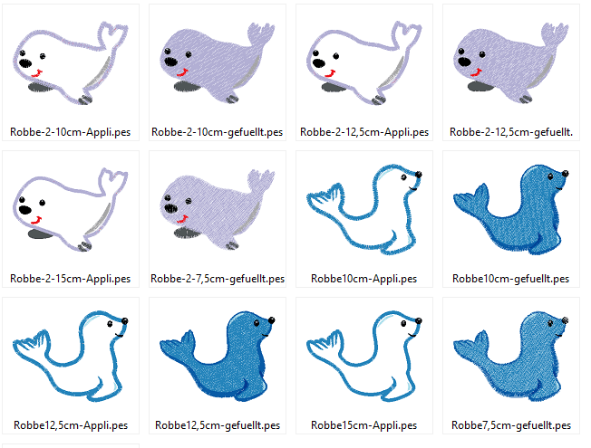 Robbe Stickdatei - Sewando