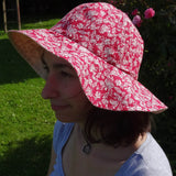 Schnittmmuster Wendehut Mathilda Gr . 42 - 60 Sommerhut Sonnenschutz - Sewando
