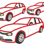 Auto Stickdatei 10cm bis 30cm - Sewando