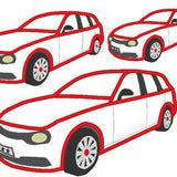 Auto Stickdatei 10cm bis 30cm - Sewando