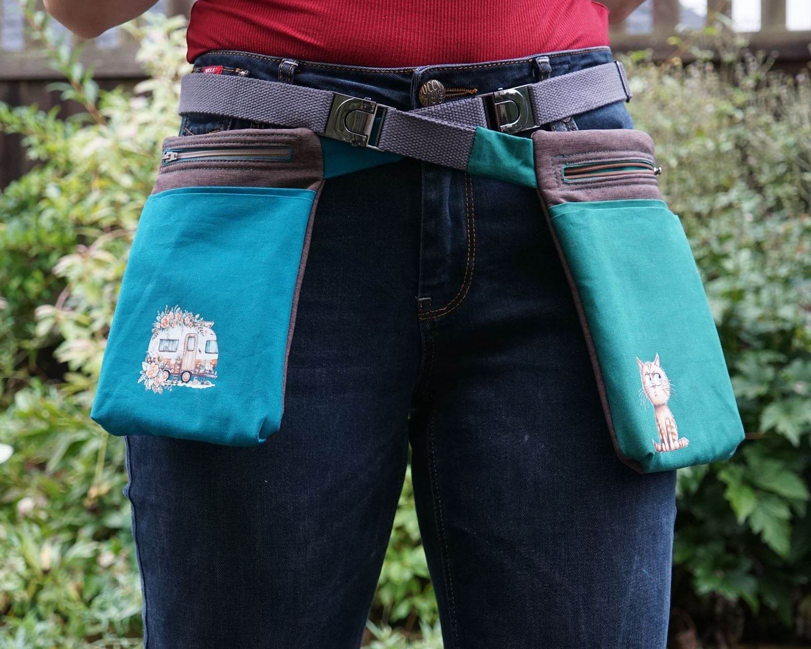 E-Book - Gürteltasche in 2 Größen nähen - Sewando