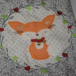 Fuchs Doodle + Geschenkbeutel ITH Stickdatei - Sewando