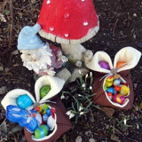 Eierkoerbchen Osterkoerbchen Hase nähen - Sewando