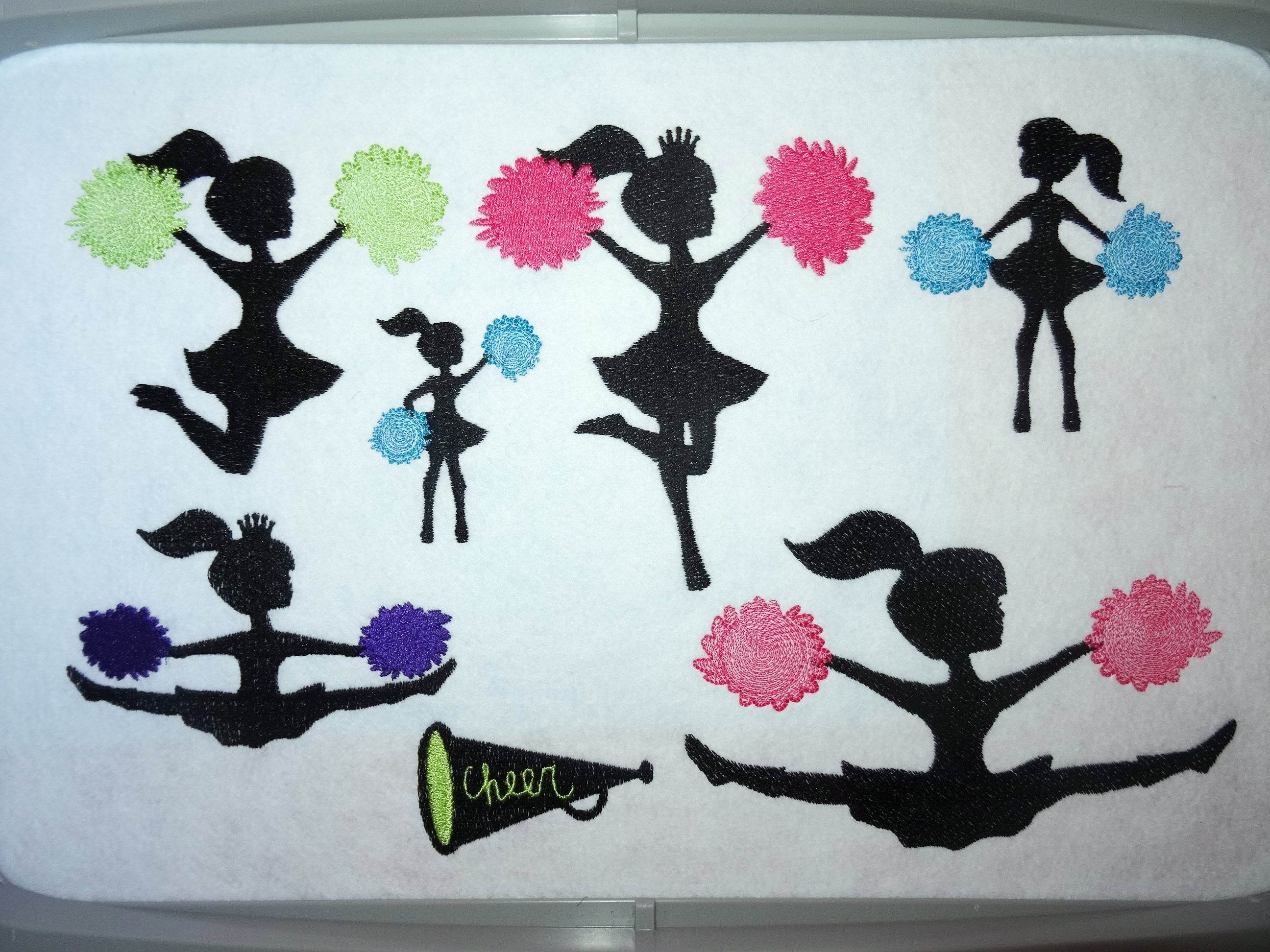 Cheerleader Stickdatei - Sewando