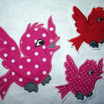 Stickdatei frecher Spatz Vogel - Sewando