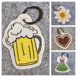 Stickdatei - Anhänger "Okt.fest / Wies´n" (8 Dateien)