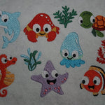 Stickdatei Unterwasserwelt 10x10 Set 063 - Sewando