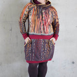 Schnittmuster Hoodie/Hoodiekleid JULIETA 34-52 + Kragen Add on : - Sewando