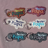Stickdatei - Anhänger-Set "Beste Mama & Bester Papa"