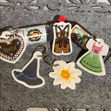 Stickdatei - Anhänger "Okt.fest / Wies´n" (8 Dateien)