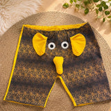 Schnittmuster Unisex Shorts Rüsseli XS–XXL – lustige Elefantenhose für Damen und Herren