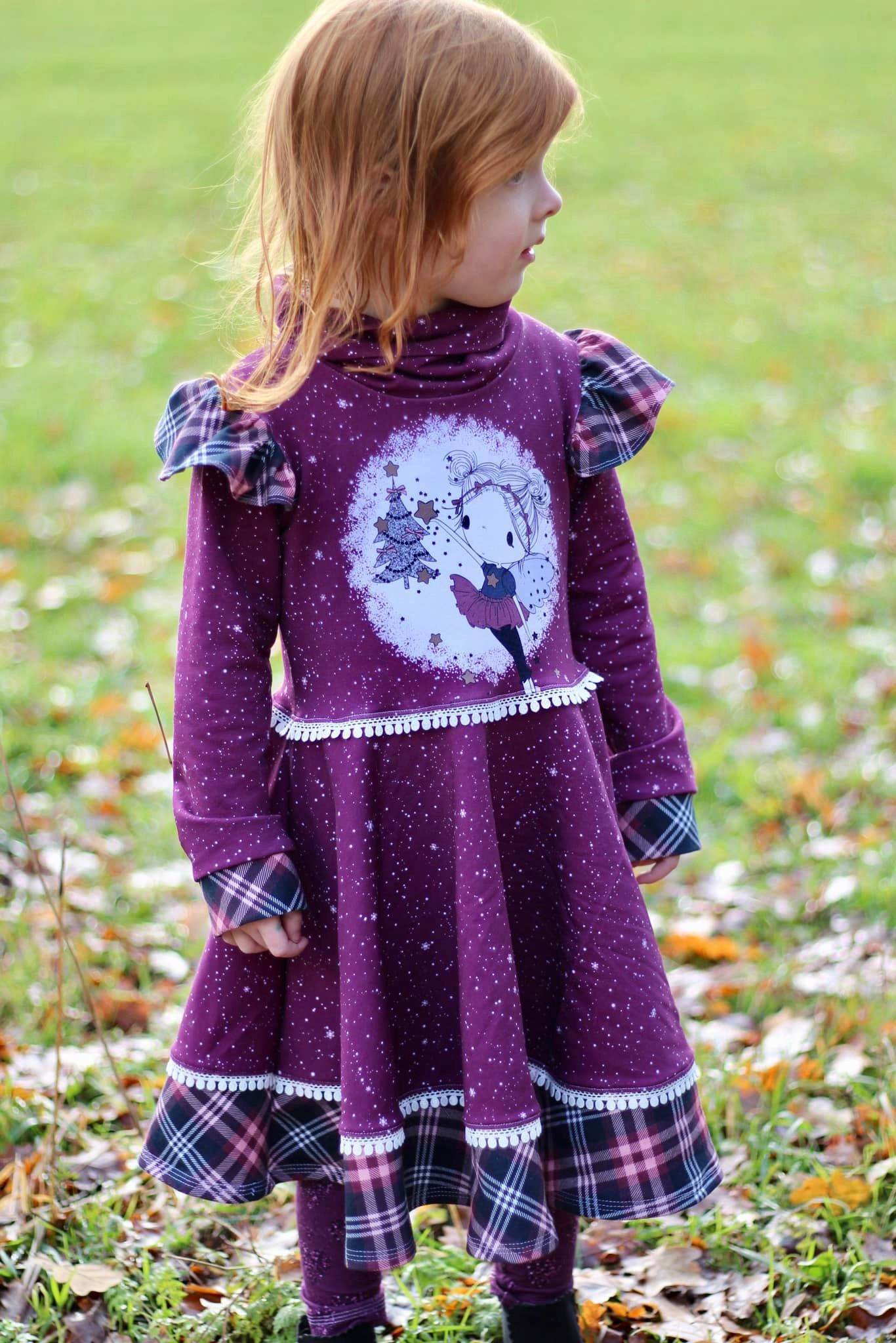 Schnittmuster Kleid Alianda Gr. 80 bis 152 - Sewando
