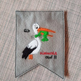 Stickdatei Set "Gib niemals auf"