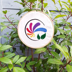 Stickdatei - Rainbow-Mix (10 Dateien) inkl. ITH-Untersetzer - Sewando