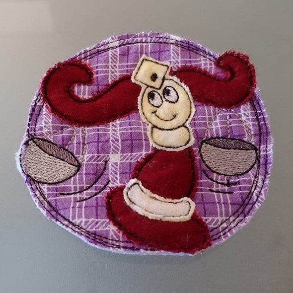 Stickdatei - Sternzeichen (Doodle-Applikation) 10x10 cm - Sewando