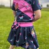 Schnittmuster Kellerfalten-Rock Benelisa für dehnbare Stoffe Gr. 74-164