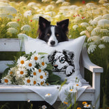Stickdatei Australian Shepherd "Bruno" - realistisch - FÜR HELLE STOFFE