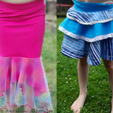 Schnittmuster AriellaMermaidSkirt Gr. 92 bis 152