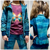 Schnittmuster Bounce Jacke Gr. 80 bis 152