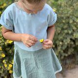 Schnittmuster timtom No.37 Sommershirt und -kleid mit "vorne-wie-hinten-Ausschnitt" Gr. 80-140