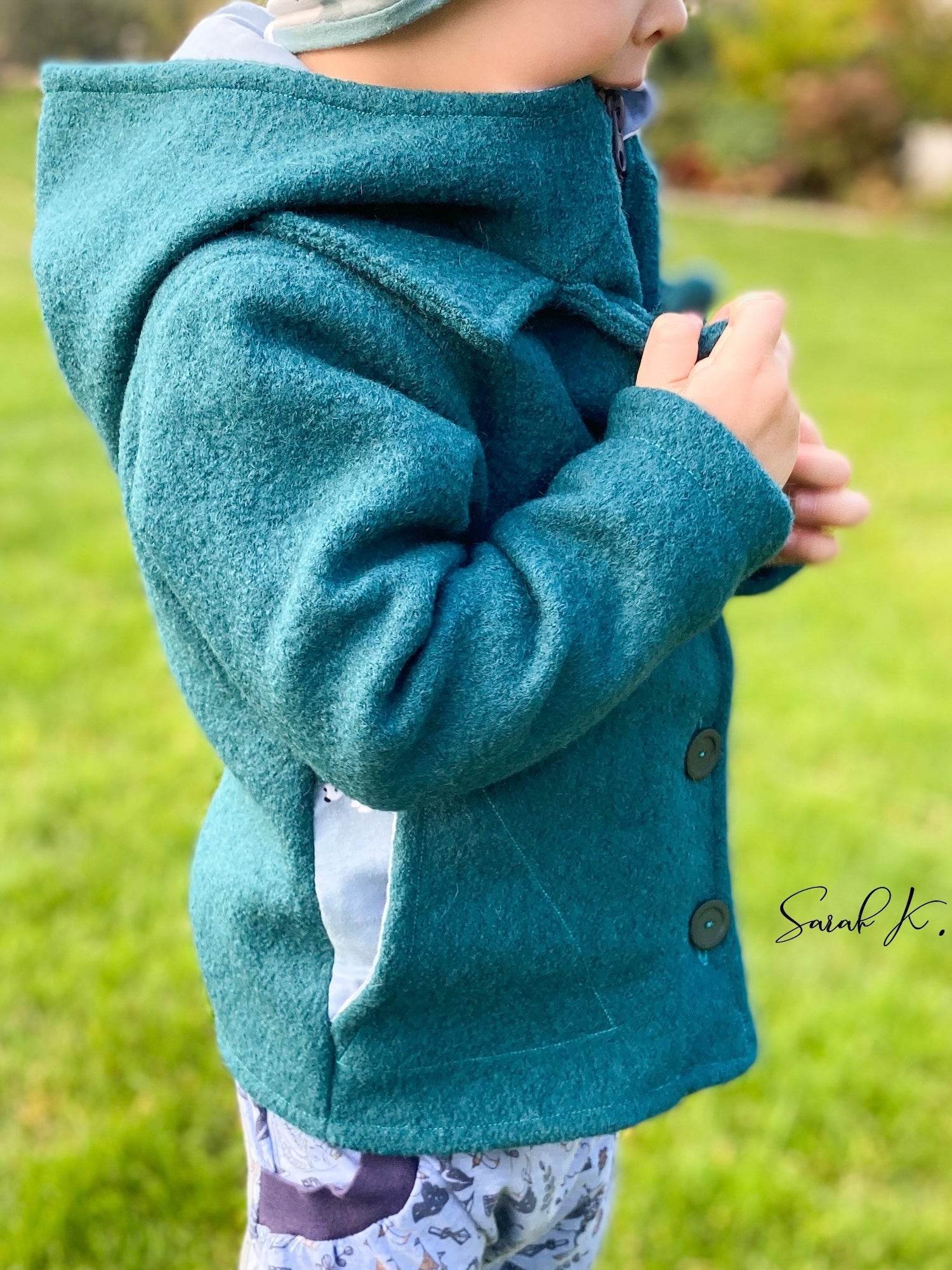 Schnittmuster Jacke Jespers Jäckchen Gr. 68-122 - Sewando