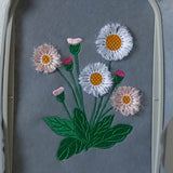 Stickdatei Gänseblümchen Fransen, Daisy, Rahmen 13x18 cm (4.94 x 6.11'') - Sewando