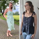 Schnittmuster Kleid SUMMER – mit Knopfleiste & Taschen | Gr. 34–48 (PDF) - Sewando