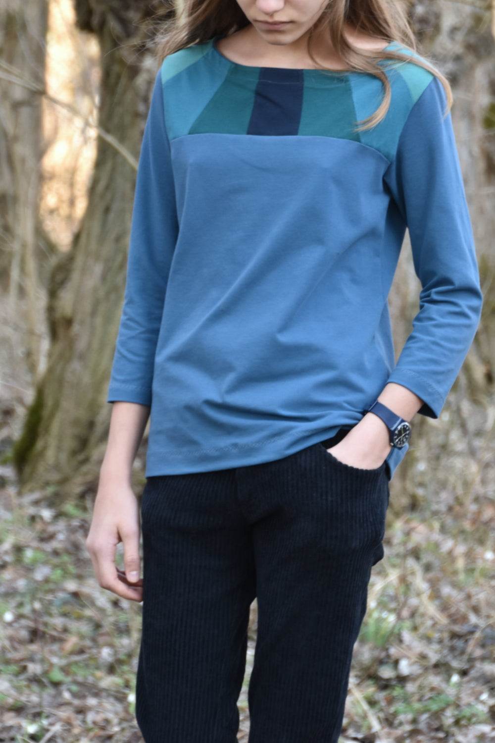 Schnittmuster T-Shirt HERBULA Gr. 134-170 - Sewando