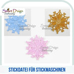FSL STICKDATEI - WEIHNACHTSBAUMANHÄNGER SET - Sewando