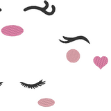 Gesichter für Kuscheltiere Stickdatei