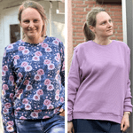 Schnittmuster Pullover PAULA - klassisch mit Rundhalsausschnitt | Gr. 34-48 (PDF) - Sewando