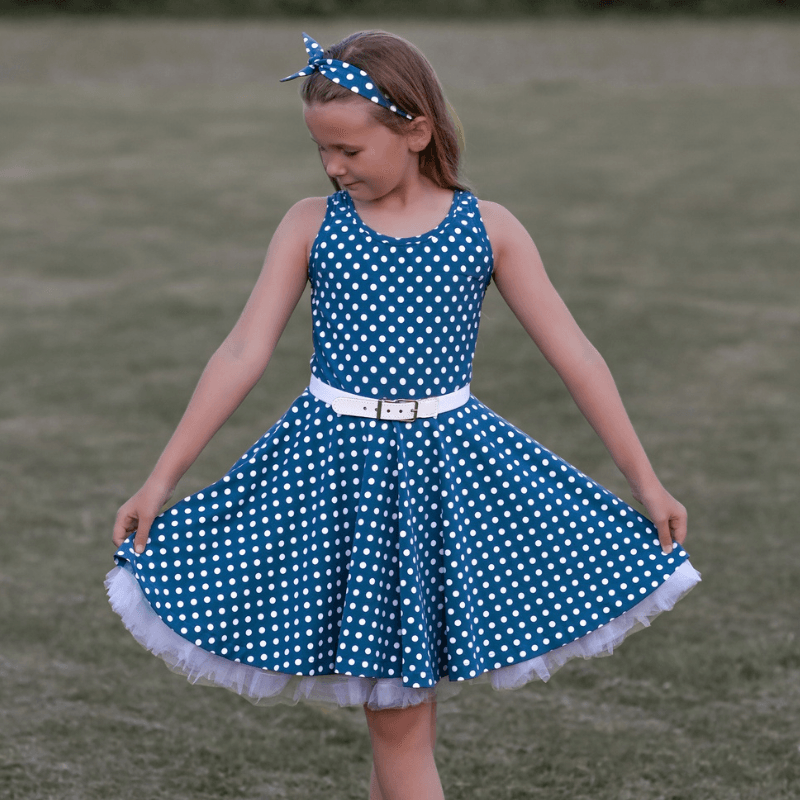 Schnittmuster Trägershirt und Kleid Mini Kathrin Gr. 86 - 164 - Sewando
