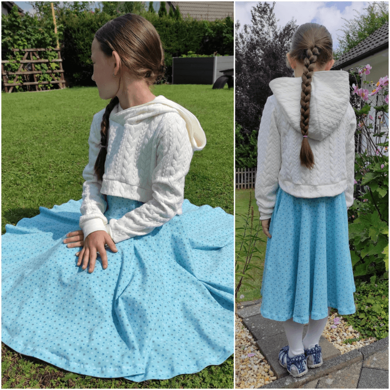 Schnittmuster Kleid Becky Gr. 80 bis 152 - Sewando