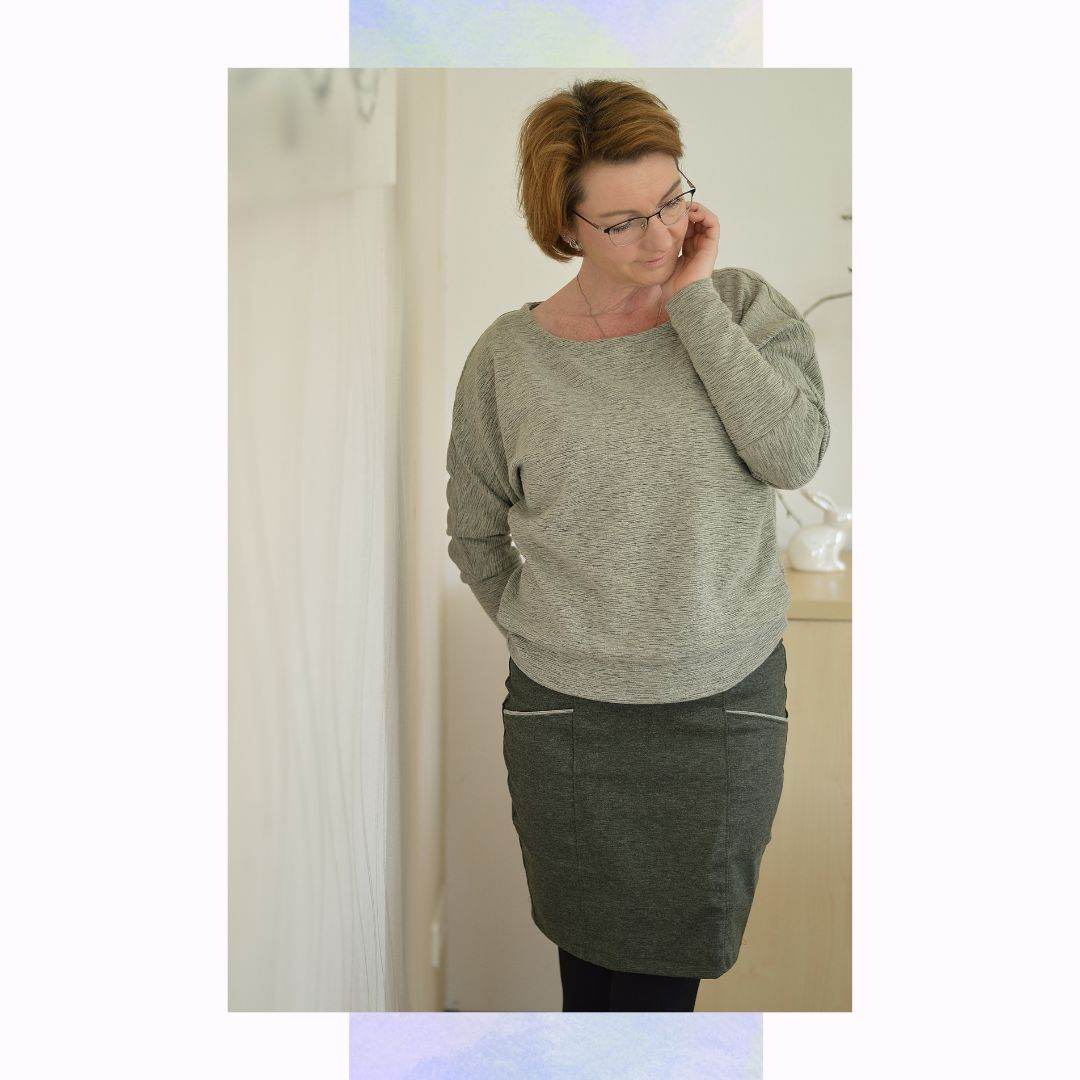 GIULIA MIT TASCHEN - MINIROCK - EBOOK - 32-54 Schnittmuster - Sewando
