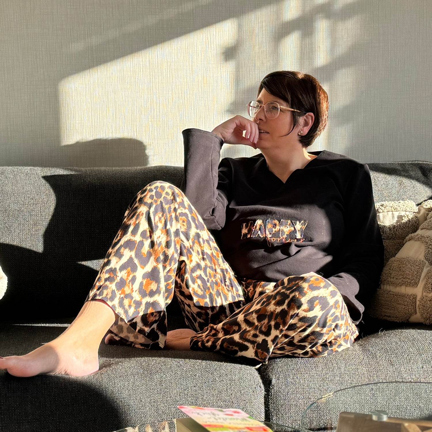 Schnittmuster Pyjama-Set CLARA - Schlafanzug Shirt und Hose | Gr. 34-48 (PDF) - Sewando