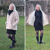 Schnittmuster Jacke ROSI – A-Linie, Stehkragen & Nahttaschen | Gr. 34–48 (PDF)