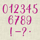 Stickdatei Schrift mit Herzen In Love ca. 25mm Set 641 - Sewando