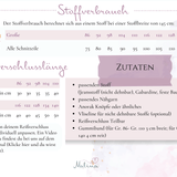 Schnittmuster Jacke Annabelle Gr. 86-140 - Sewando