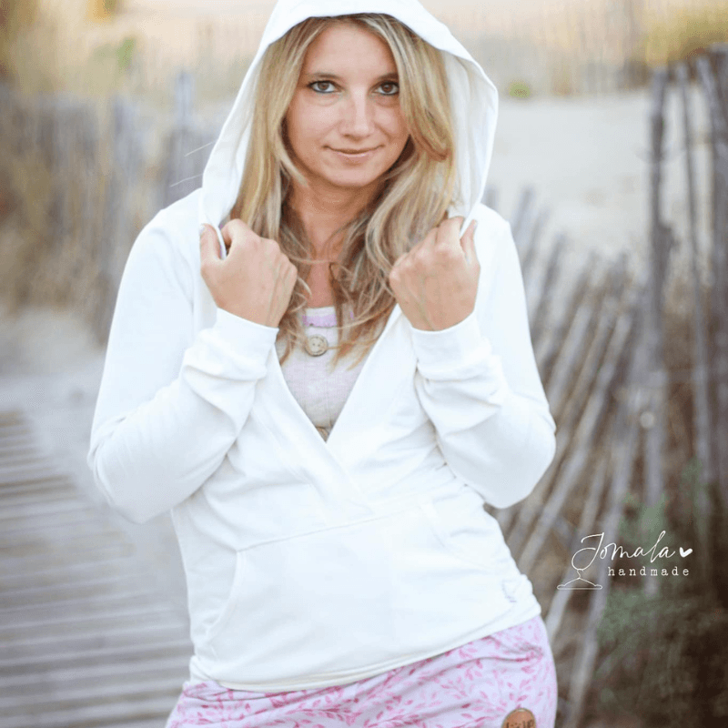 Schnittmuster Hoodie Bequem Gr. 32 - 52 - Sewando