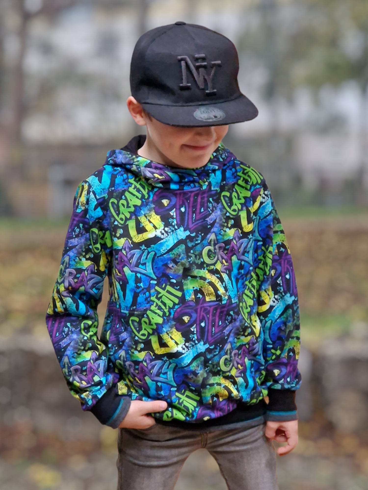Schnittmuster Hoodie Winter-Tadeo Gr. 74-140 - Sewando