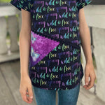 Schnittmuster Mirror Kindershirt A0/A4 Gr. 110 bis 158 - Sewando