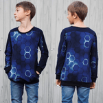 Schnittmuster Pullover Alex Gr. 80 bis 152 - Sewando